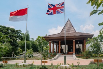 Salah satu sudut kampus King's College London (KCL) Singhasari. Foto: Laman LPDP Kemenkeu