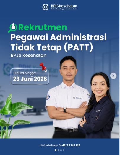 Peluang Karir Terbuka: BPJS Kesehatan Umumkan Rekrutmen Program PATT Tahap Kedua Tahun 2026