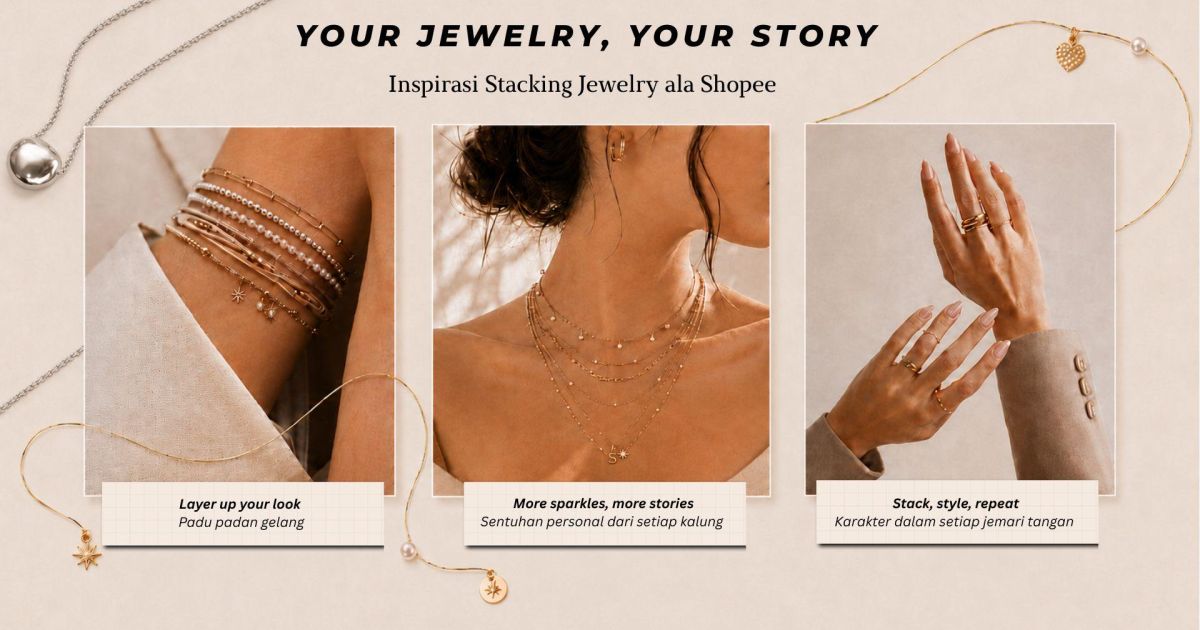 Fenomena Stacking Jewelry Jadi Medium Ekspresi Diri Generasi Muda di Media Sosial