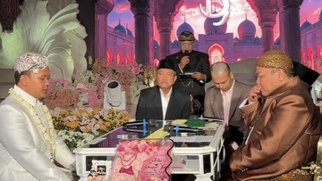 Eks sopir Vanessa Angel, Tubagus Joddy, menikah dengan Bella Zi. Foto: dok instagram Raffi Ahmad