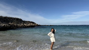Salmon Beach di Rottnest Island, Australia Barat (Femi Diah/detikcom)