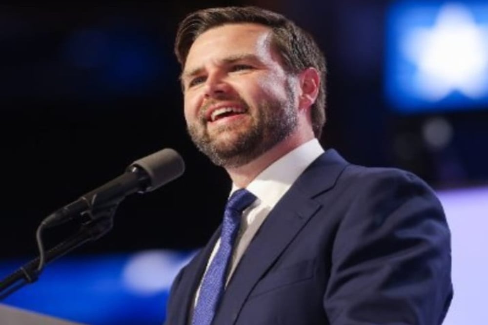 Wakil Presiden AS JD Vance memberikan sambutan dalam salah satu kegiatan/x.com