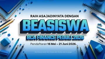Beasiswa BCA Finance Peduli 2026 Dibuka. (Foto: Laman Resmi BCA Finance)