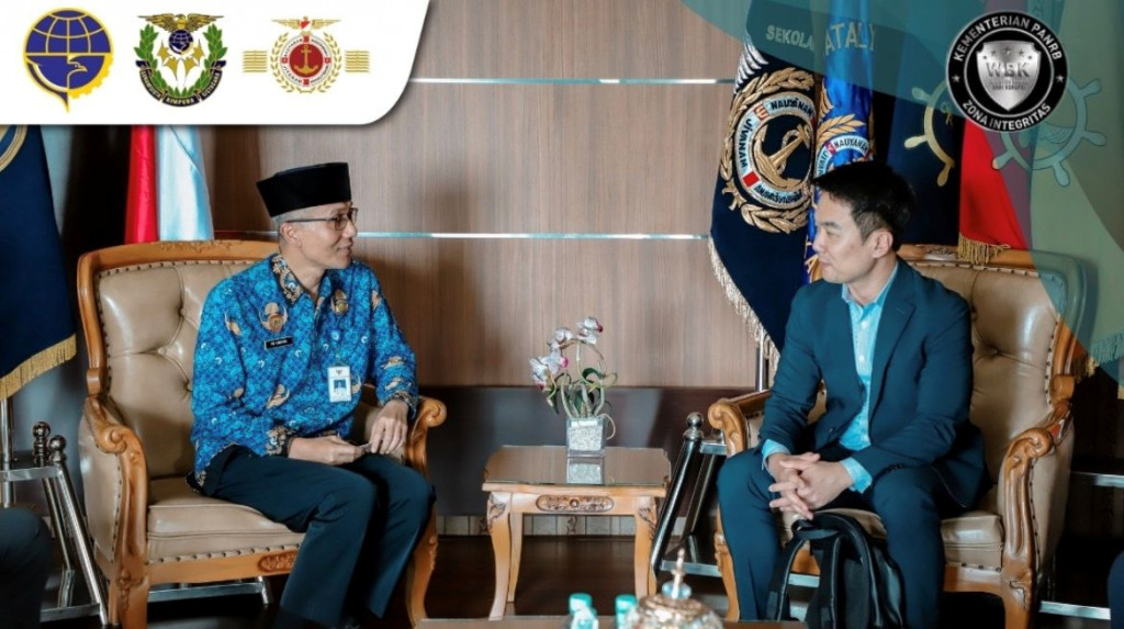 STIP resmi menerima kunjungan dari KLCSM dan Korea Maritime and Ocean University. Foto: STIP