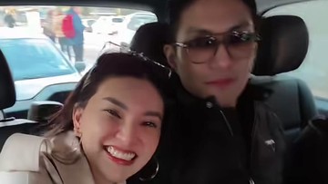 Sarwendah dan Giorgio dalam media sosial miliknya. Foto: Instagram/@sarwendah29