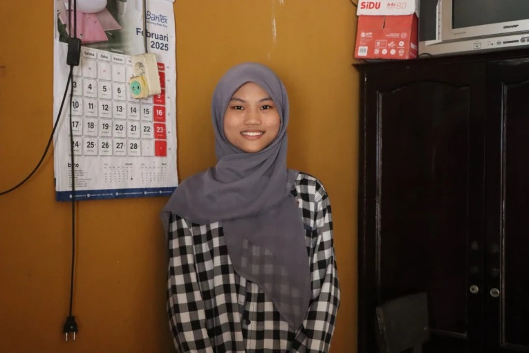 Mahasiswa baru UGM Anisa Nurmalitasari. DOK UGM