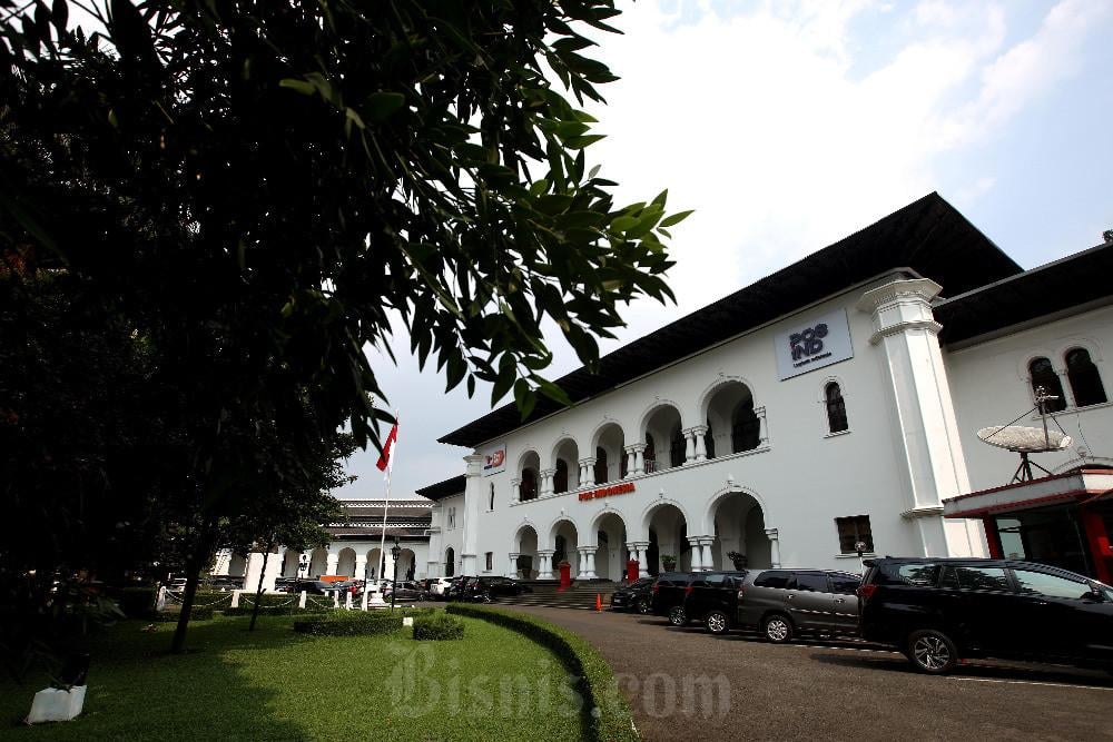 Kantor Pusat PT Pos Indonesia (Persero). Bisnis/Rachman