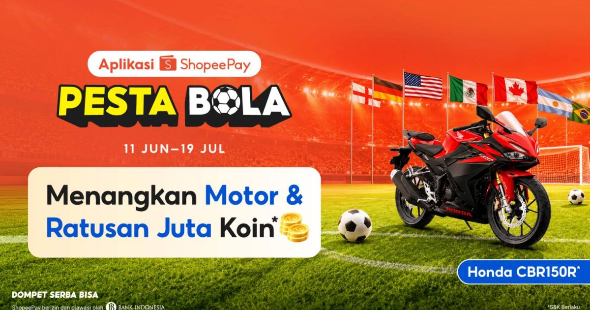 ShopeePay Hadirkan Kampanye 'Pesta Bola' untuk Merayakan Semarak Turnamen Sepak Bola Dunia 2026