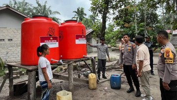 Polres Dumai Tuntaskan Proyek Sumur Bor di Bukit Kapur, Jaminan Air Bersih Hadapi Kemarau Panjang