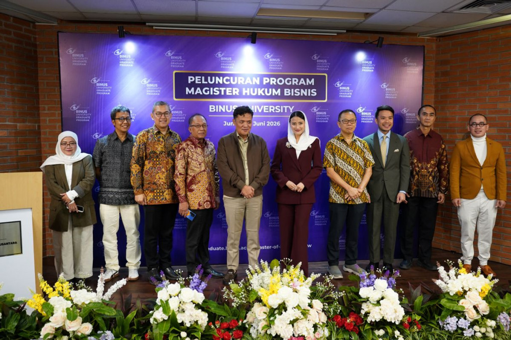 Peluncuran S2 Hukum Bisnis Binus University. Foto: Binus