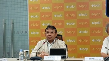 Foto: Nikita Rosa/detikEdu/Direktur Utama LPDP, Yon Arsal dalam Pembukaan Beasiswa LPDP Tahap 2 Tahun 2026 di Jakarta, Senin (29/6/2026).