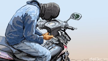 Solidaritas Warga Ciomas Berhasil Bekuk Dua Calon Pelaku Pencurian Kendaraan Bermotor di Malam Hari