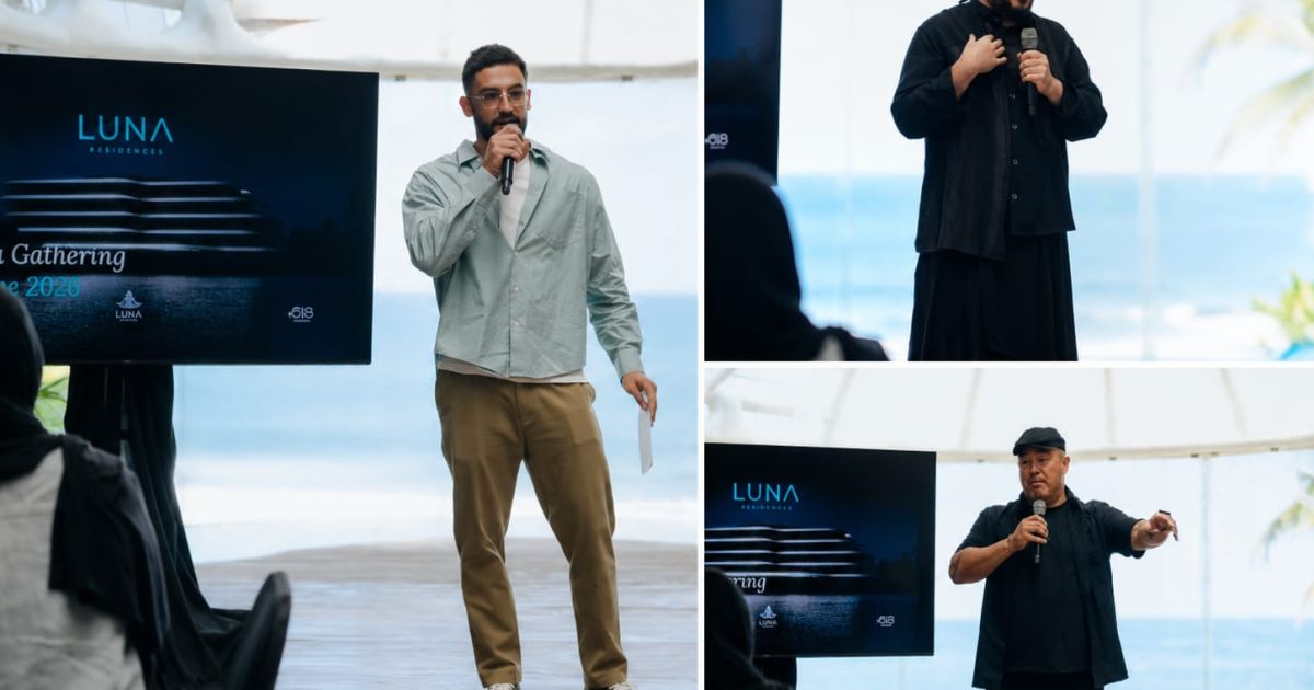 Foto presentasi peluncuran proyek Luna Residences di  Luna Beach Club Bali. (Infotren)