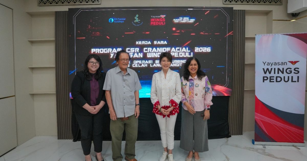 Yayasan WINGS Peduli kembali hadirkan operasi bibir sumbing dan celah langit-langit mulut gratis bagi 20 anak di Jatim, wujud komitmen pilar kesehatan. [Foto: ist]