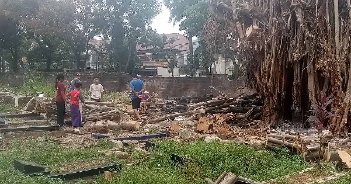 Puluhan Makam di Pondok Aren Rusak Usai Penebangan Beringin Tua, Siapa Bertanggung Jawab?