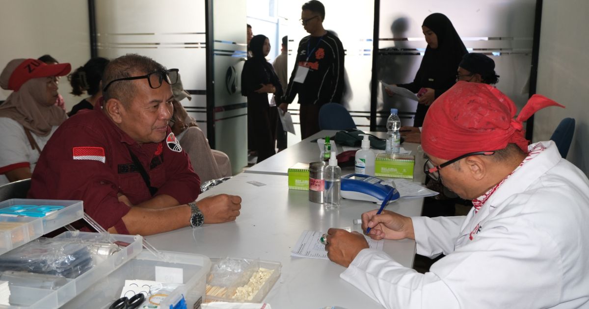 Donor Darah dan Cek Kesehatan Gratis Didimax Kumpulkan 115 Kantong Darah di Bandung