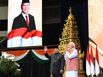 Prabowo Subianto Apresiasi Konsolidasi Demokrasi India dalam Forum Komunitas di Jakarta