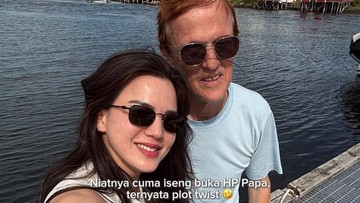 Alice Norin mengunggah hal lucu dan bikin gemas ayahnya yang berasal dari Norwegia. 