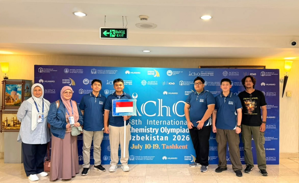 Empat Ilmuwan Muda Indonesia Bersiap Unjuk Gigi di Kancah Kimia Internasional Uzbekistan 2026