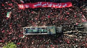 Prosesi pemakaman Ayatollah Ali Khamenei (Foto: Office of the Iranian Supreme Leader/ Handout via REUTERS)