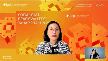 Webinar Sosialisasi Beasiswa LPDP 2026 Tahap II. Foto: YouTube LPDP