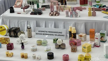 BPOM temukan kosmetik berbahaya (Foto: Nafilah Sri Sagita/detikhealth)