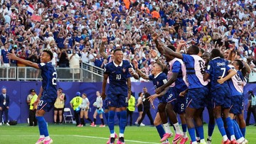 Timnas Prancis jadi yang paling mahal di antara semifinalis Piala Dunia 2026. (IMAGN IMAGES via Reuters/JAMES LANG)