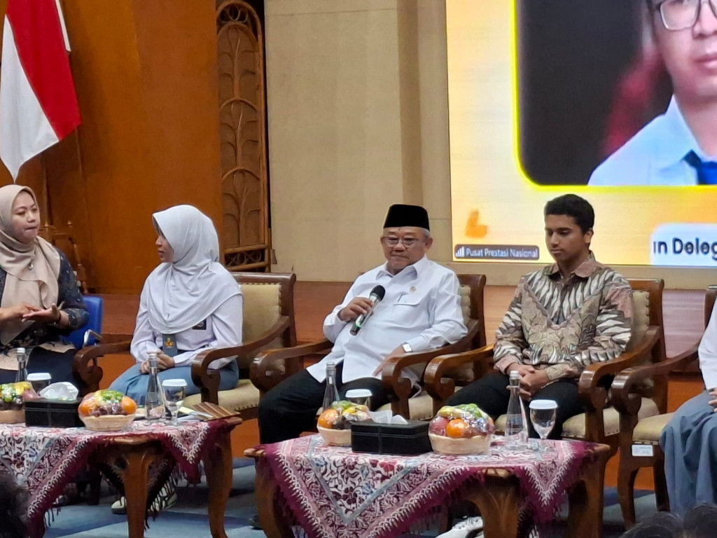 Mendikdasmen Abdul Mu'ti. Foto: Ilham Pratama/Medcom.id