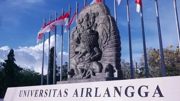 Landmark kampus Unair. Foto: Dok Unair
