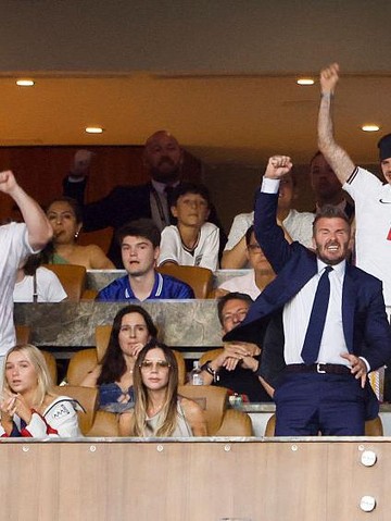 Keluarga Beckham Nonton Piala Dunia 2026. Foto: Getty Images/Jean Catuffe