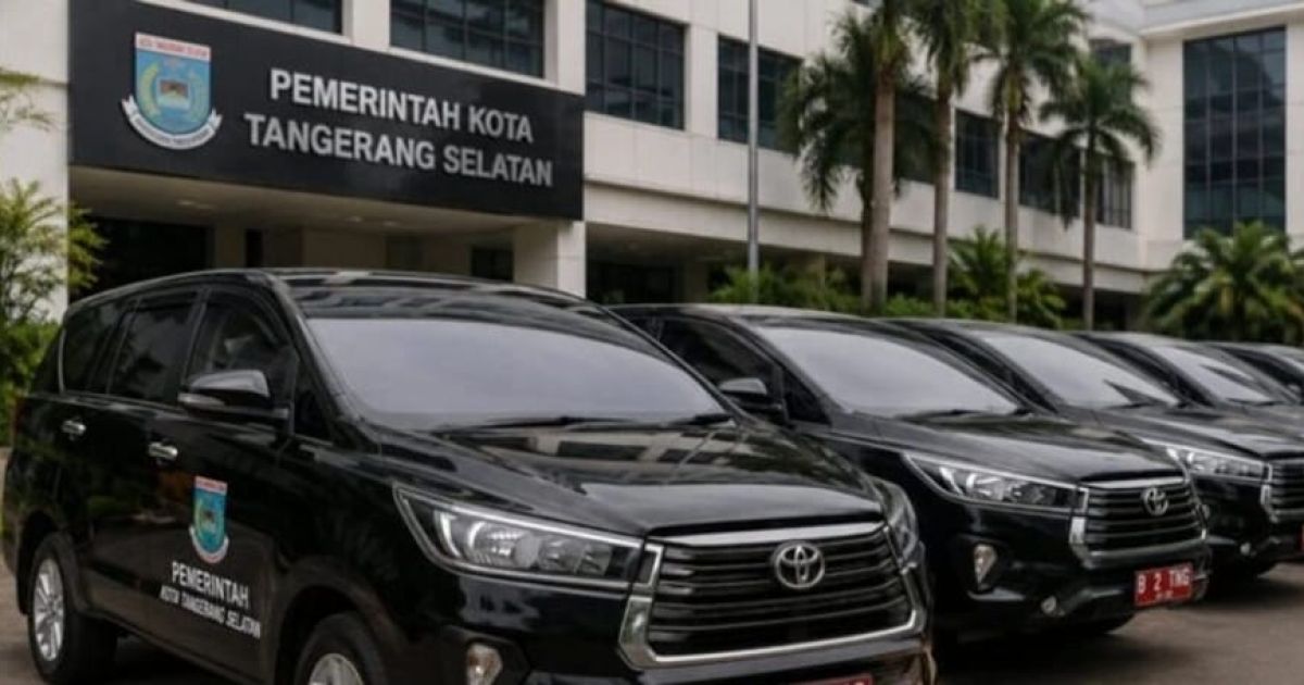 Sewa Kendaraan Dinas Pemkot Tangsel Dinilai Strategi Hemat Anggaran Daerah