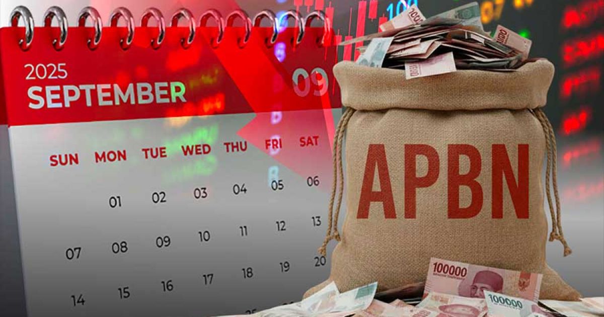 Ilustrasi defisit APBN 2025 Melebar, capai Rp371,5 Triliun per September. (Foto: Diolah dari Berbagai Sumber oleh Bloomberg technoz)