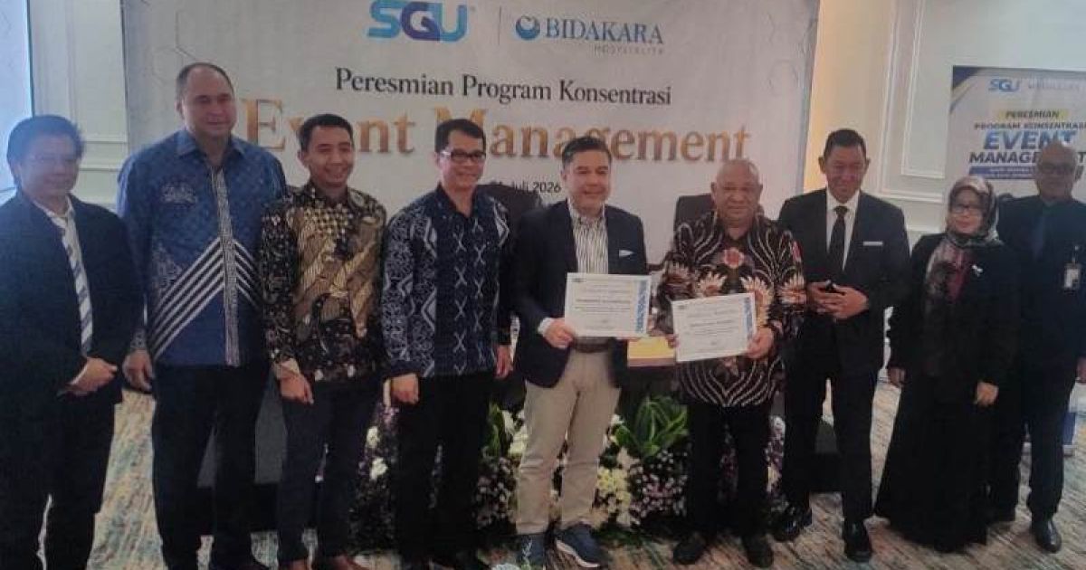 Swiss German University (SGU) dan Bidakara Hospitality luncurkan Program Konsentrasi Event Management untuk merespons meningkatnya kebutuhan SDM di MICE. foto: Bidakara