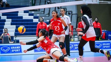 Timnas Voli Putri Indonesia Kembali Takluk di Laga Uji Coba Kedua Melawan Korea Selatan