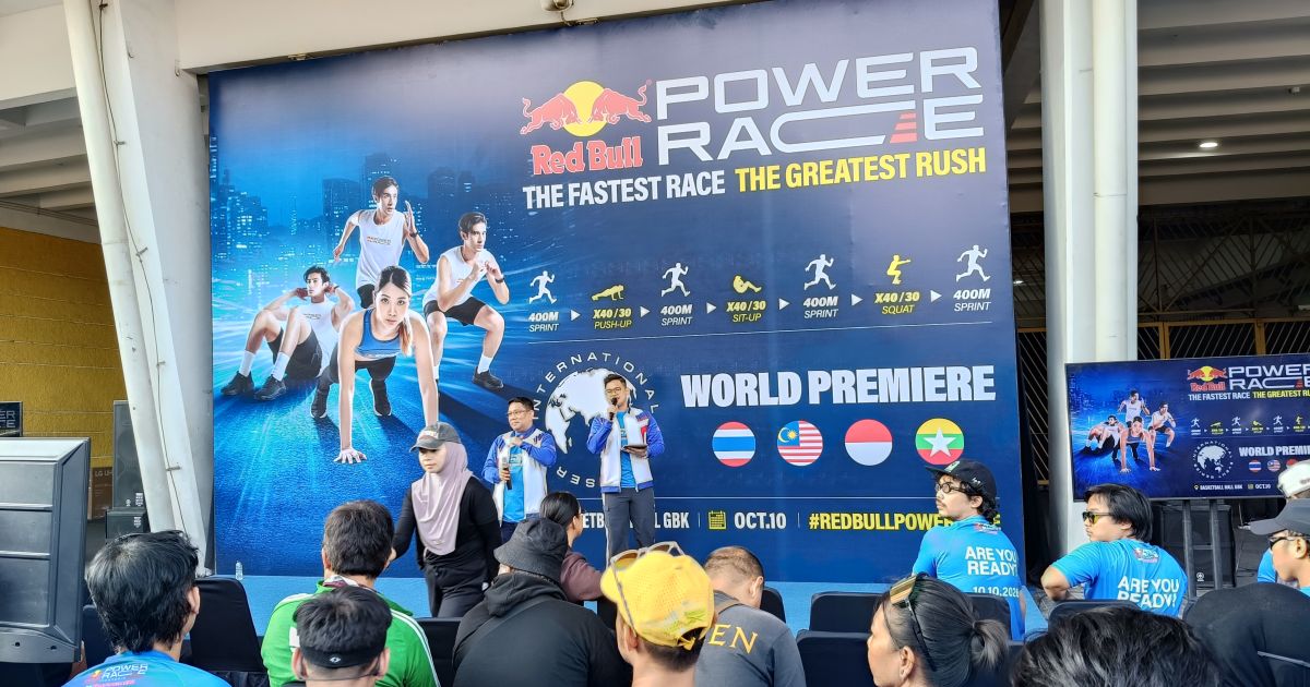 Kratingdaeng Red Bull Power Race hadir di Indonesia pada 10 Oktober 2026, menawarkan kesempatan emas bagi atlet lokal untuk berlaga di Final Internasional di Bangkok. (Foto: JakartaHype)