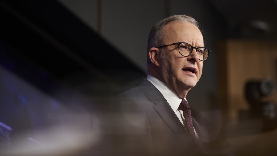 Anthony Albanese. (Fotografer: Rohan Thomson/Bloomberg)