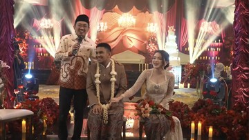 Nathalie Holscher melarang semua orang untuk menghujat soal acara pernikahannya. Foto: YouTube NATHALIE HOLSCHER