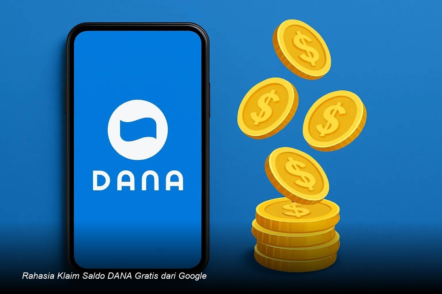 Ilustrasi saldo DANA gratis dari Google yang dapat diperoleh dengan mudah dan aman.