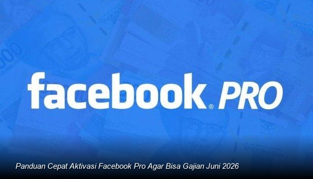 Ilustrasi tampilan dasbor Facebook Professional Mode di smartphone yang menunjukkan metrik pertumbuhan followers dan notifikasi potensi pendapatan dari In-Stream Ads.