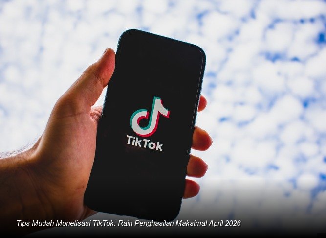 Tips Mudah Monetisasi TikTok: Raih Penghasilan Maksimal April 2026