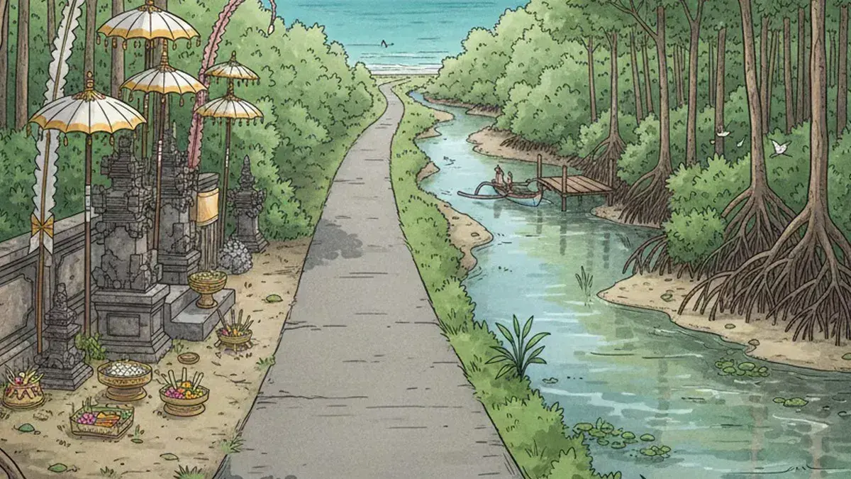 Infrastruktur atau Ibadah? Mengurai Polemik Jalan Melasti di Sidakarya, Bali