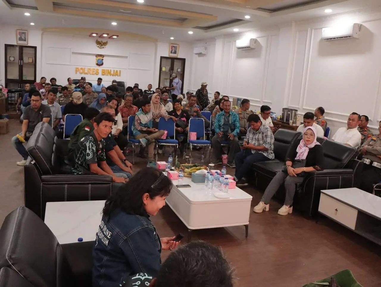 Pererat Silaturahmi Polres Bijai Gelar Ngopi Bareng Wartawan