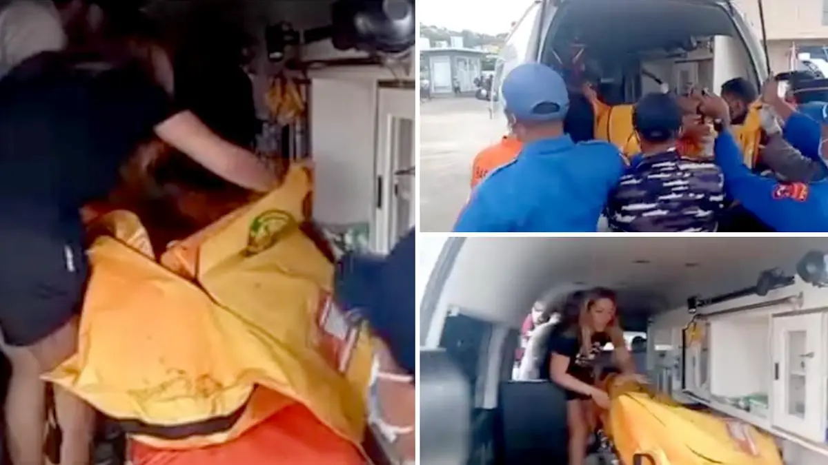 VIDEO: Aku Harus Melihatnya— Tangis Ibu Pecah Saat Jenazah Diduga Anak Pelatih Valencia Tiba di Ambulans Labuan Bajo