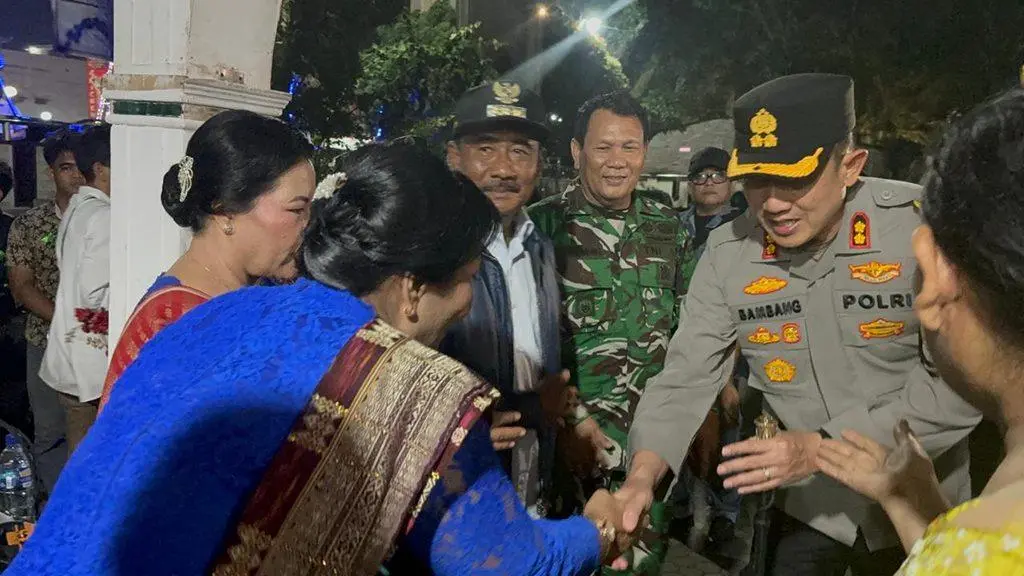 Kapolres Binjai Beserta Forkopimda Binjai Cek Perayaan Ibadah Natal ke Gereja