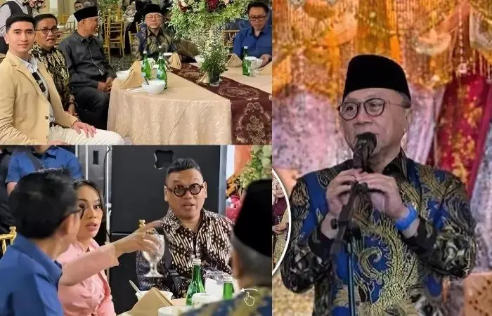 Setelah Viral ‘Turun Lumpur’, Zulhas Cs Muncul di Kondangan Mewah: Publik Terkejut, Netizen: Plot Twist Banget!
