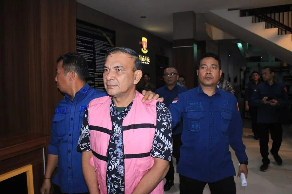 Diduga Korupsi Pengadaan Smartboard, Kadisdik Tebing di Tahan Kejati Sumut