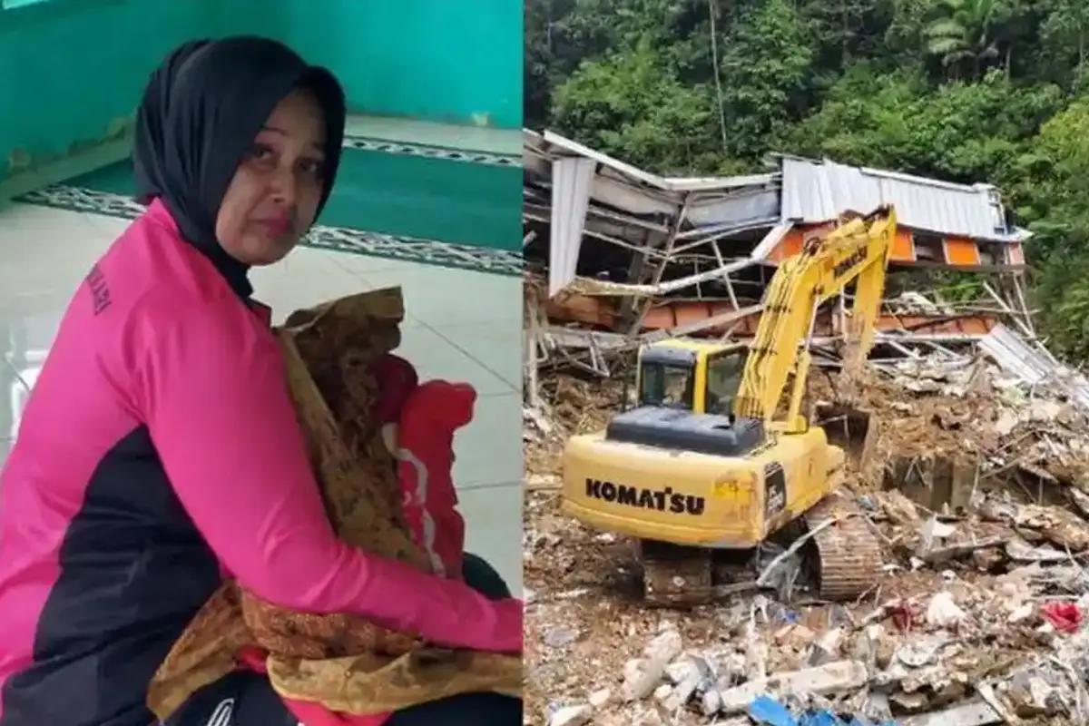 Malaikat Tak Bersayap di Tapsel! Kisah Inspiratif Bhayangkari Susui Bayi Korban Longsor Viral!
