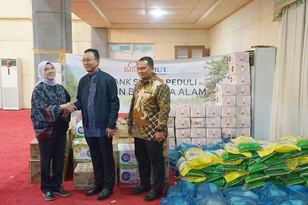 Bank Sumut Peduli Salurkan Bantuan untuk Korban Bencana Alam di Sumut