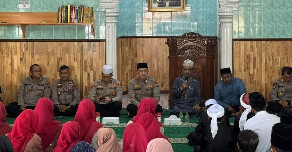 Polres Binjai Gelar Zikir dan Doa Bersama Anak Yatim di Masjid AL-Ikhlas