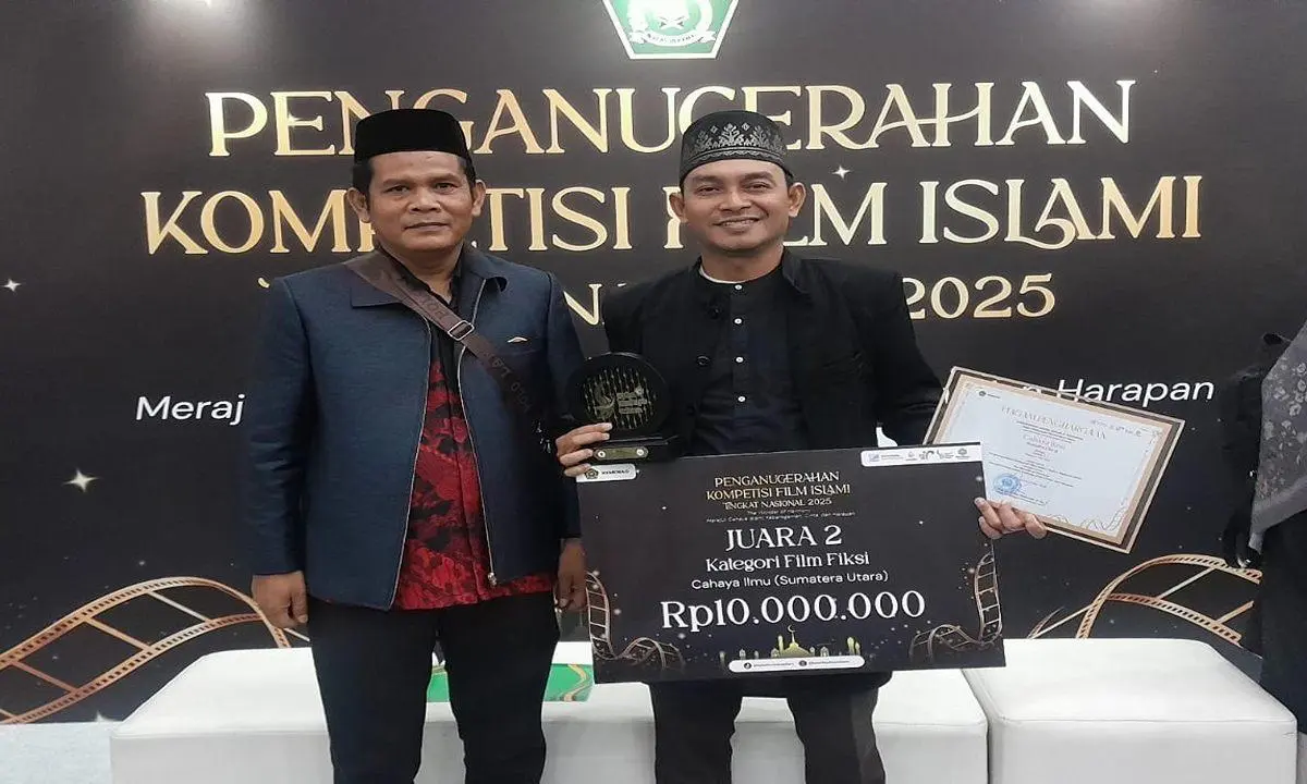 Film Cahaya Ilmu Asal Sumut Raih Juara 2 Pada Kompetisi Film Islami Nasional 2025